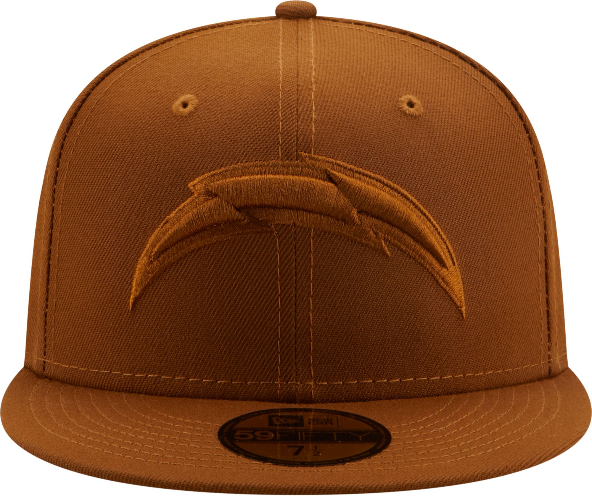 New Era Men's Los Angeles Chargers Color Pack 59Fifty Peanut Fitted Hat product image
