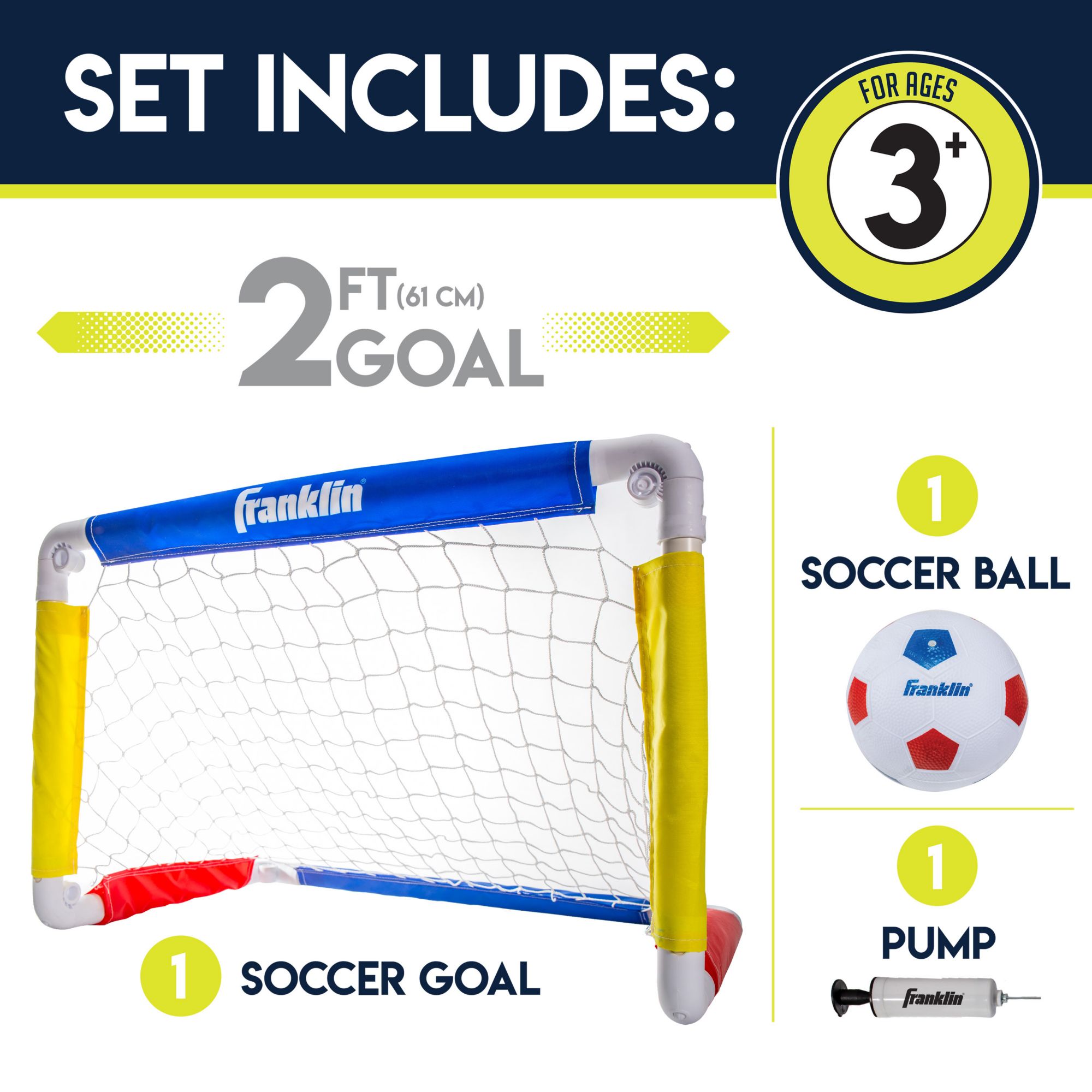 Franklin Kids 24" Soccer Goal and Ball Set product image