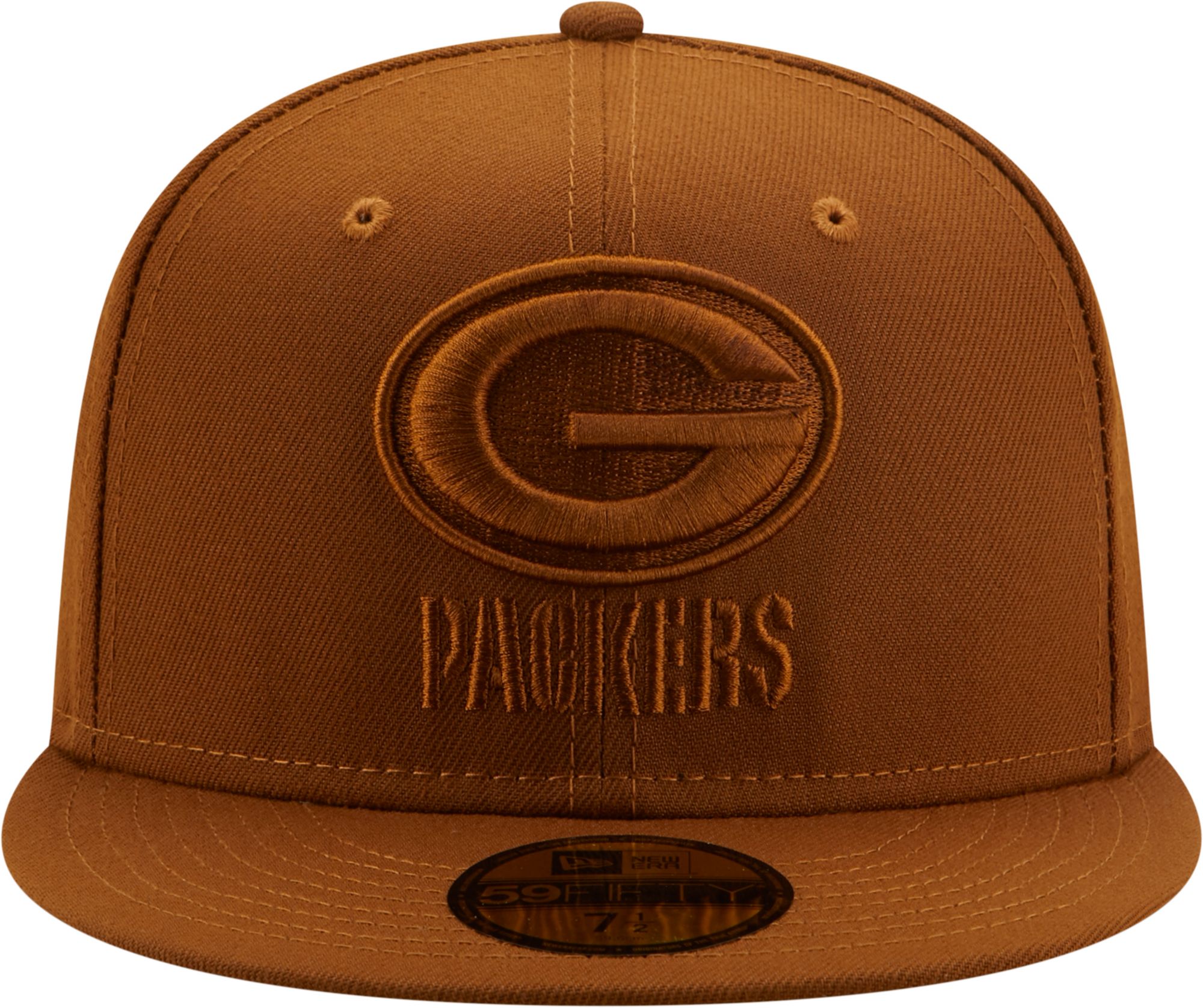New Era Men's Green Bay Packers Color Pack 59Fifty Peanut Fitted Hat product image