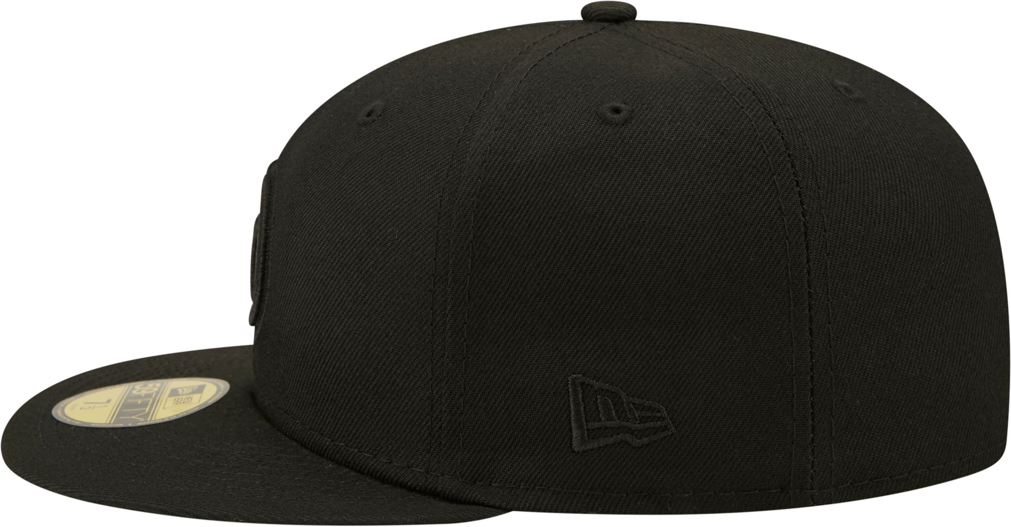 New Era Men's Tennessee Titans Color Pack 59Fifty Black Fitted Hat product image