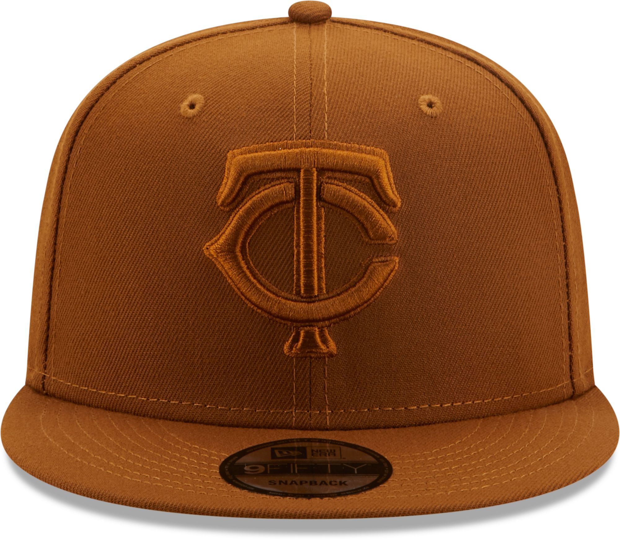 New Era Men's Minnesota Twins Tan 9Fifty Color Pack Adjustable Hat product image