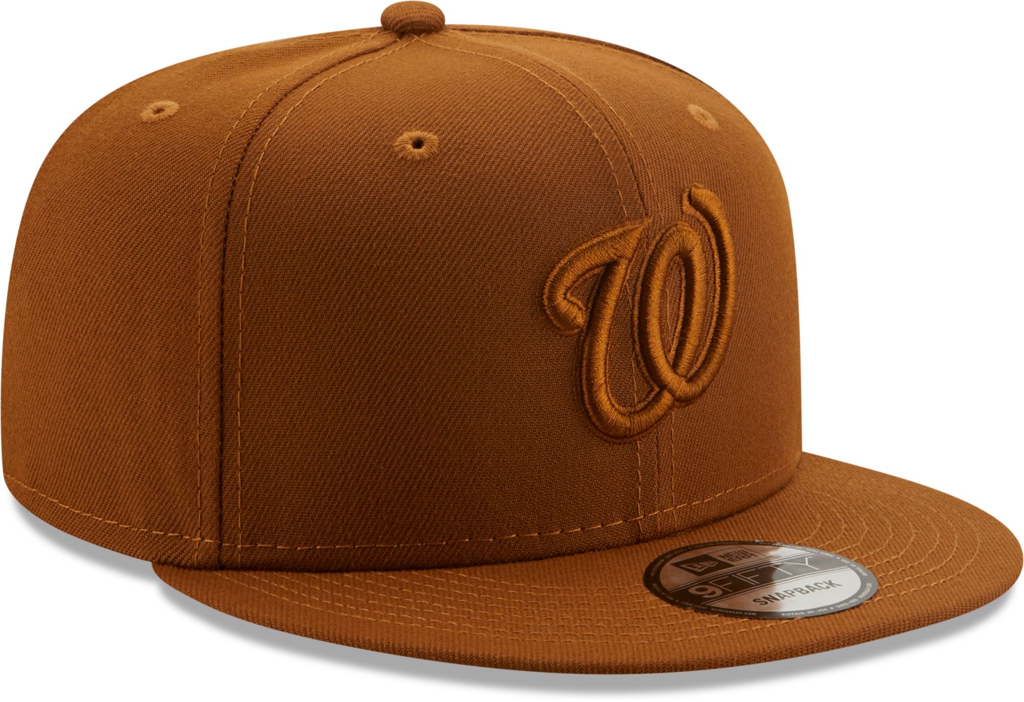 New Era Men's Washington Nationals Tan 9Fifty Color Pack Adjustable Hat product image
