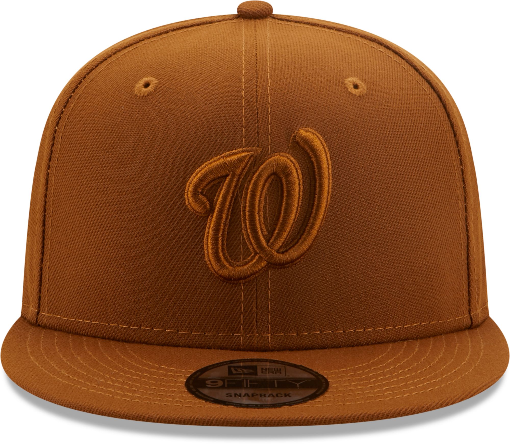 New Era Men's Washington Nationals Tan 9Fifty Color Pack Adjustable Hat product image