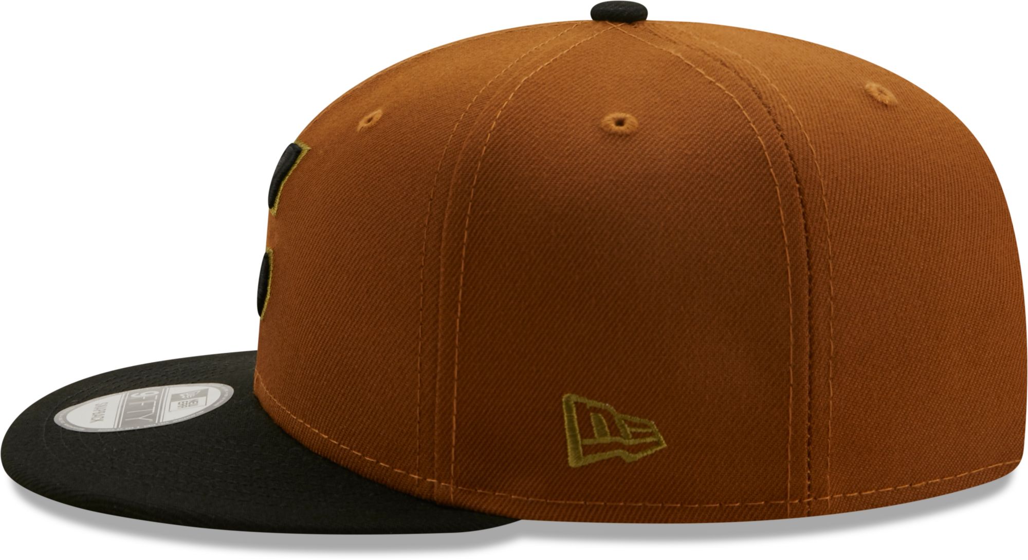 New Era Men's Cleveland Indians Tan Color Pack 9Fifty Adjustable Snapback Hat product image