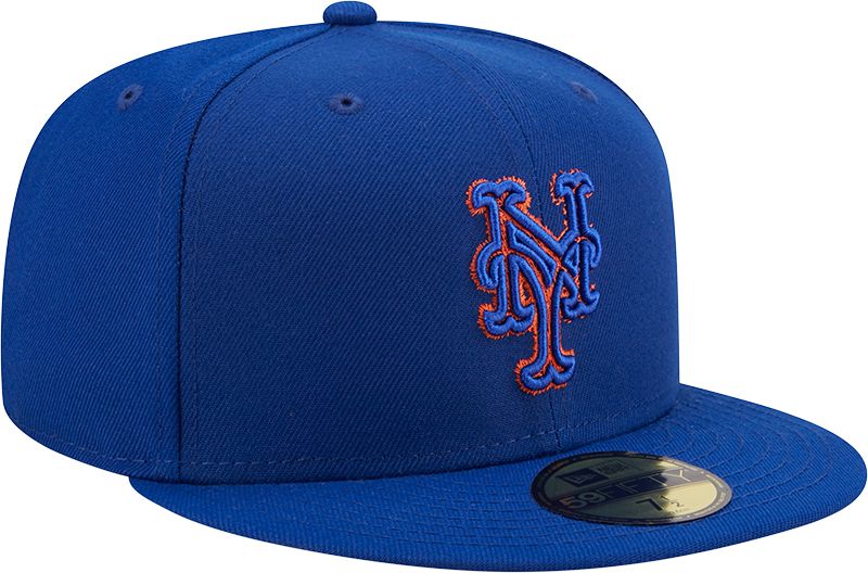 New Era Men's New York Mets Blue 59Fifty Fitted Hat product image