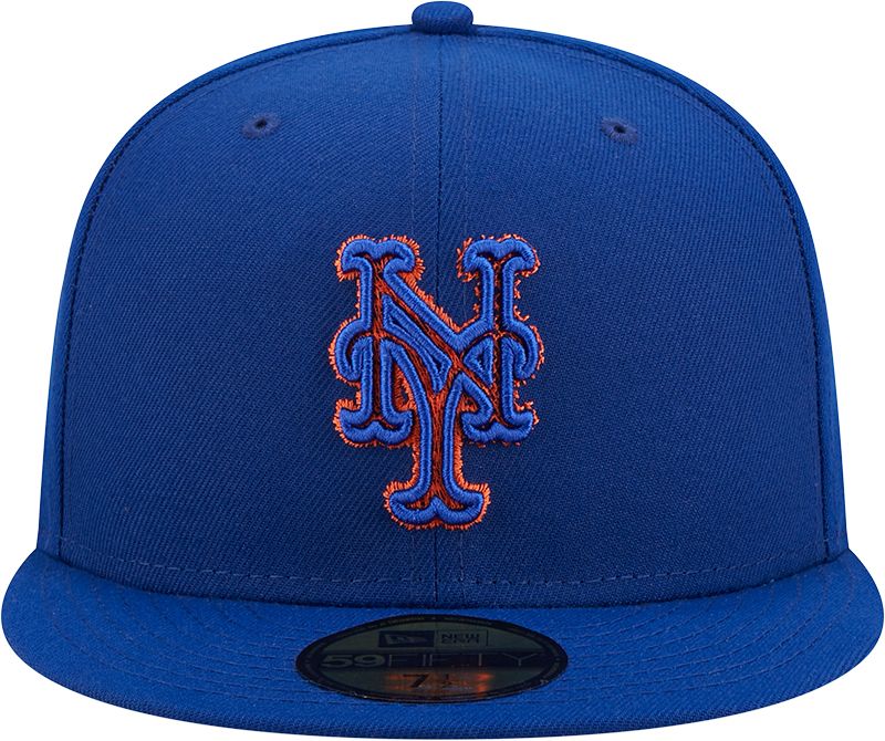 New Era Men's New York Mets Blue 59Fifty Fitted Hat product image