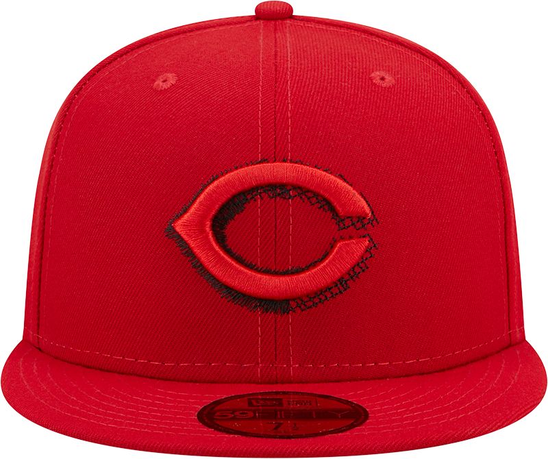 New Era Men's Cincinnati Reds Red 59Fifty Fitted Hat product image