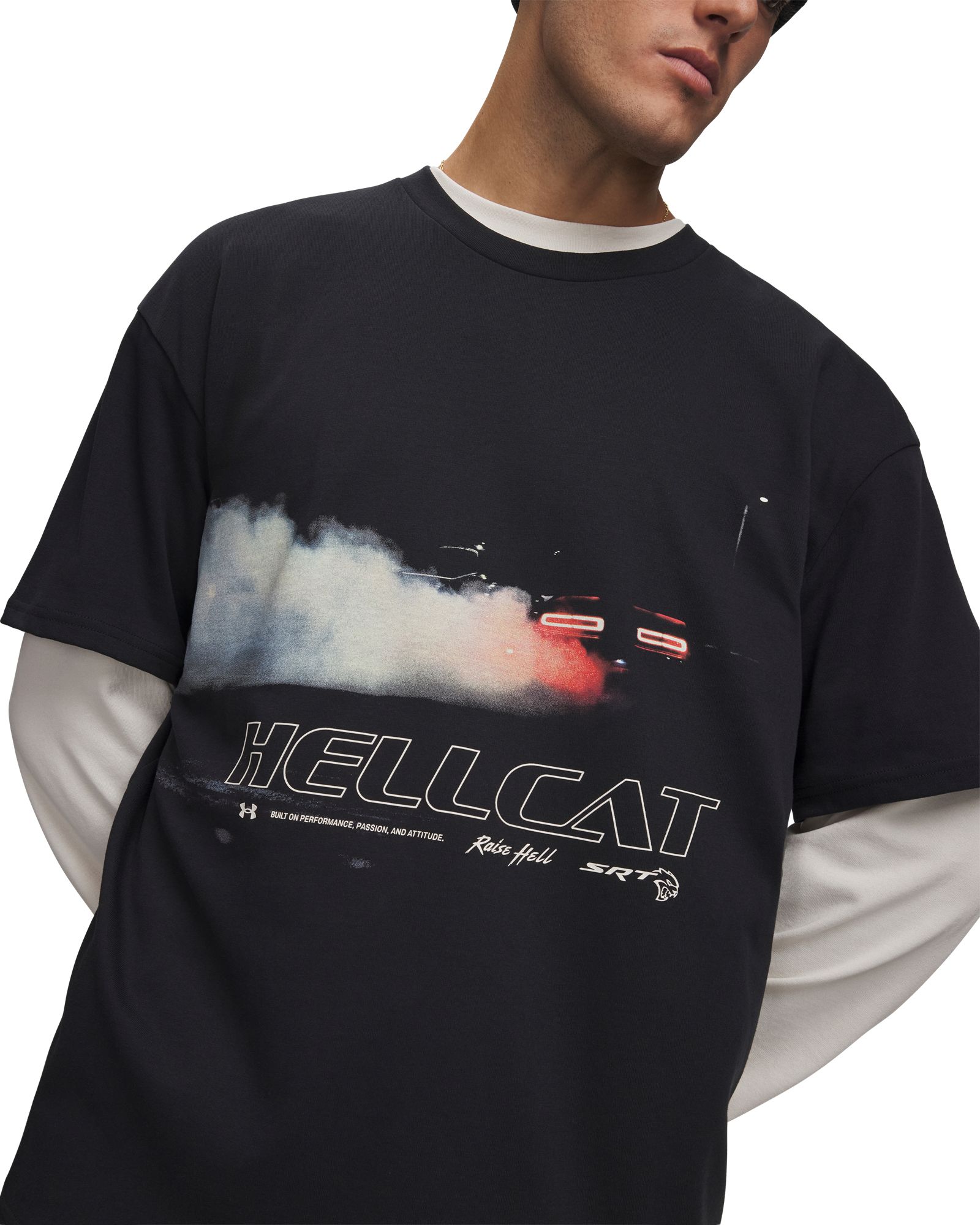 Under Armour x Dodge Men's Heavyweight Burnout Graphic Top product image
