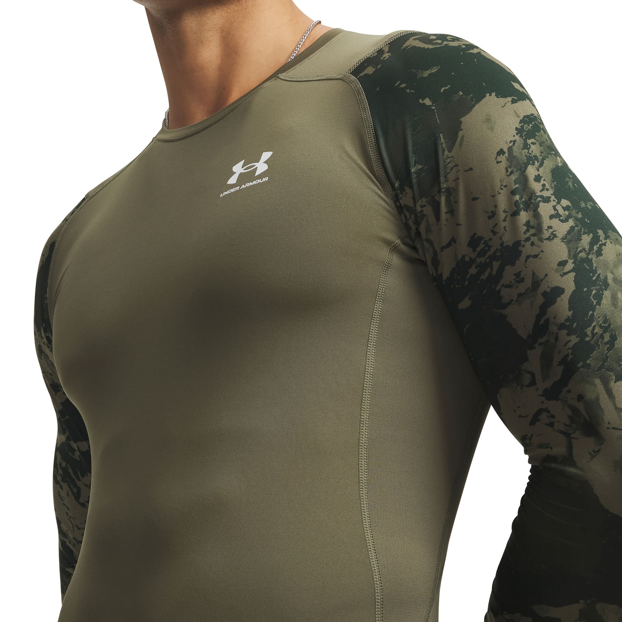 Under Armour Men's HeatGear Armour Compression Colorblock Long