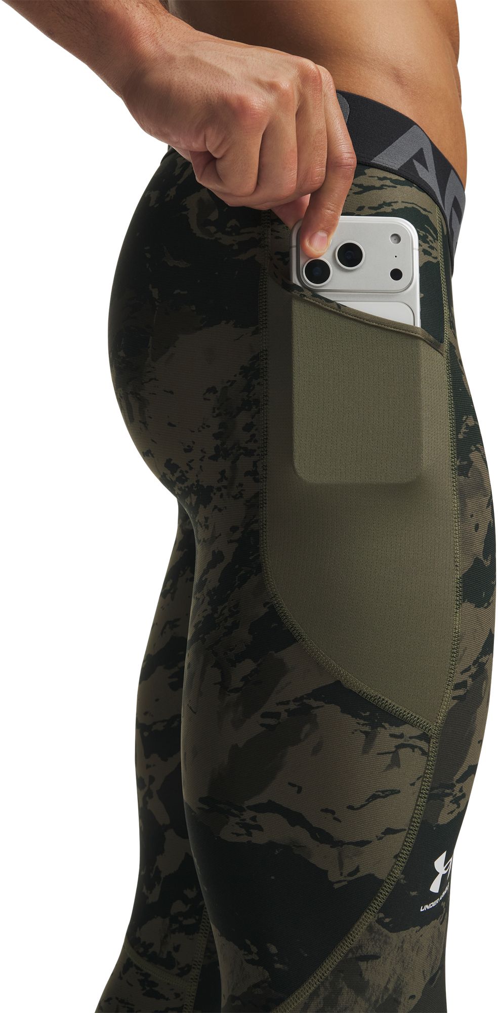 Under Armour Men's HEATGEAR Colorblock Leggings product image