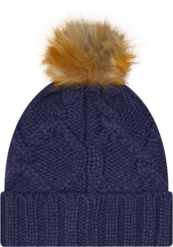 New Era Women's Milwaukee Brewers Navy Luxe Knit Hat product image