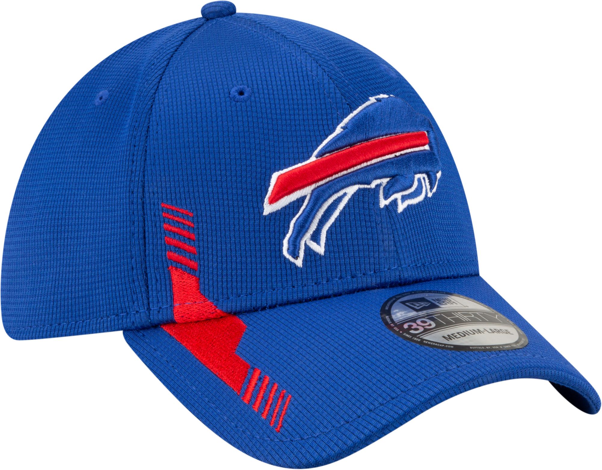 New Era Men's Buffalo Bills Blue Sideline 2021 Home 39Thirty Stretch Fit Hat product image
