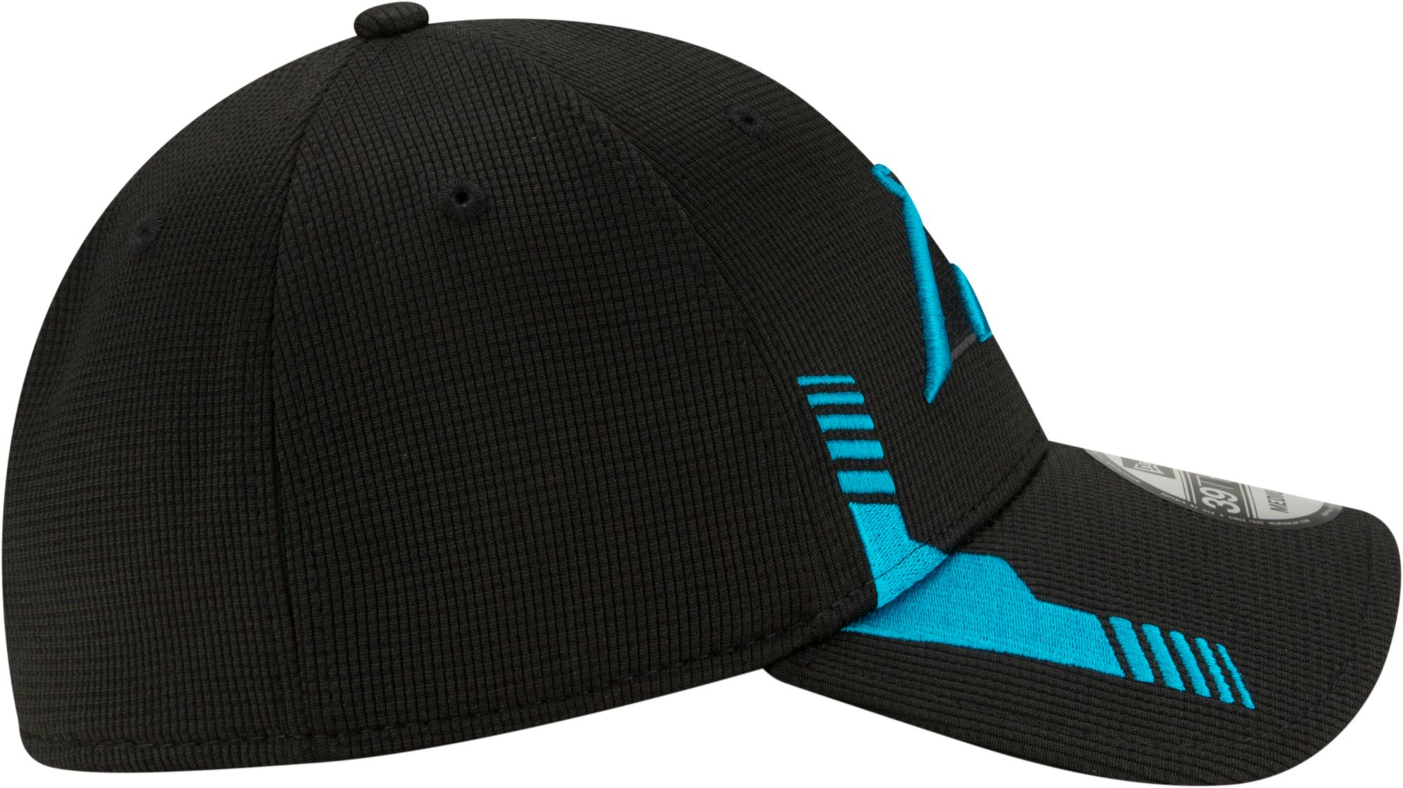 New Era Men's Carolina Panthers Black Sideline 2021 Home 39Thirty Stretch Fit Hat product image