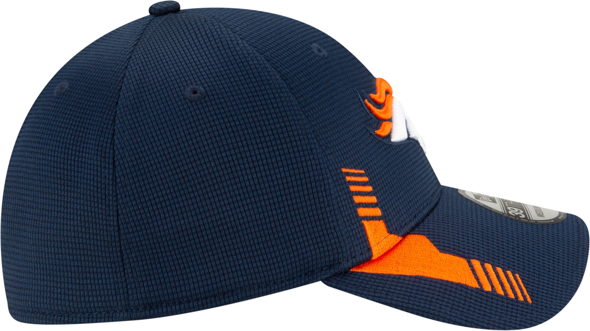 New Era Men's Denver Broncos Navy Sideline 2021 Home 39Thirty Stretch Fit Hat product image