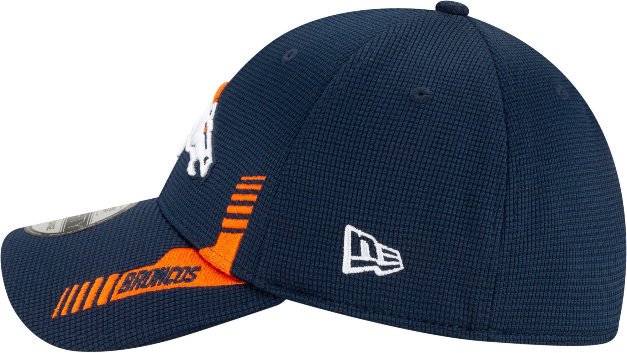 New Era Men's Denver Broncos Navy Sideline 2021 Home 39Thirty Stretch Fit Hat product image