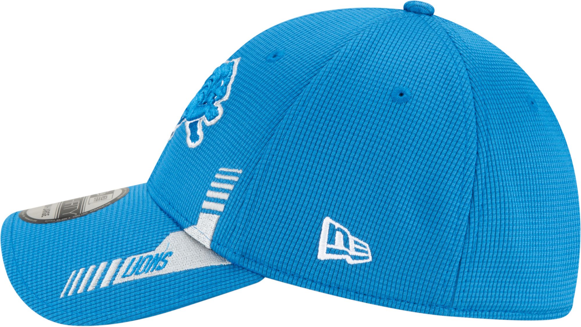 New Era Men's Detroit Lions Blue Sideline 2021 Home 39Thirty Stretch Fit Hat product image