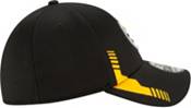 New Era Men's Pittsburgh Steelers Black Sideline 2021 Home 39Thirty Stretch Fit Hat product image