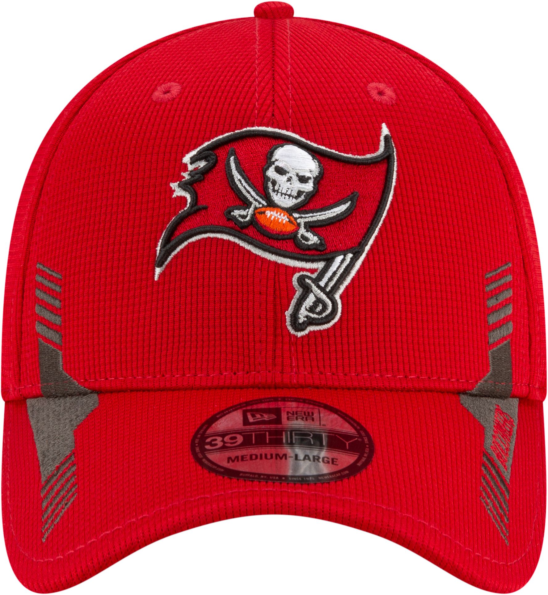 New Era Men's Tampa Bay Buccaneers Red Sideline 2021 Home 39Thirty Stretch Fit Hat product image