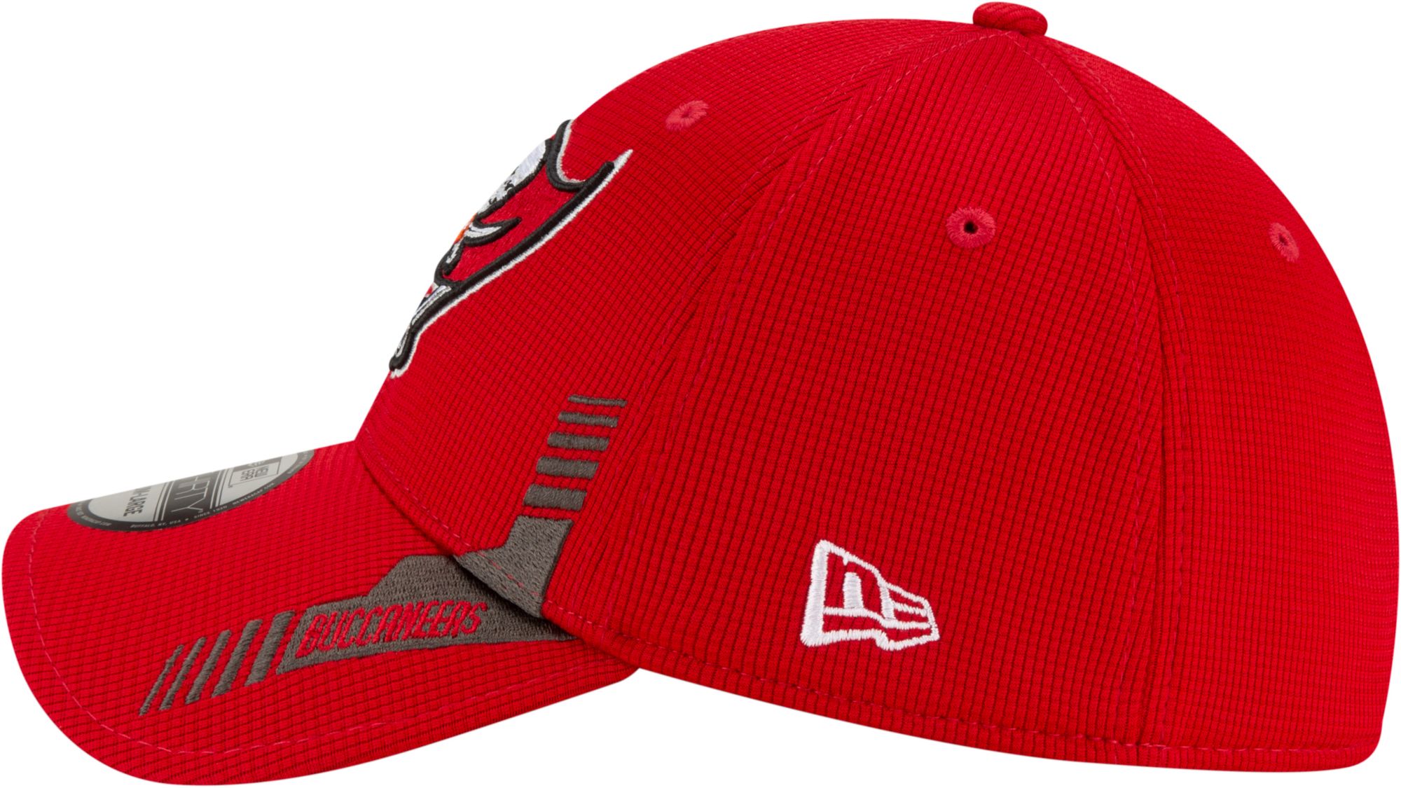 New Era Men's Tampa Bay Buccaneers Red Sideline 2021 Home 39Thirty Stretch Fit Hat product image