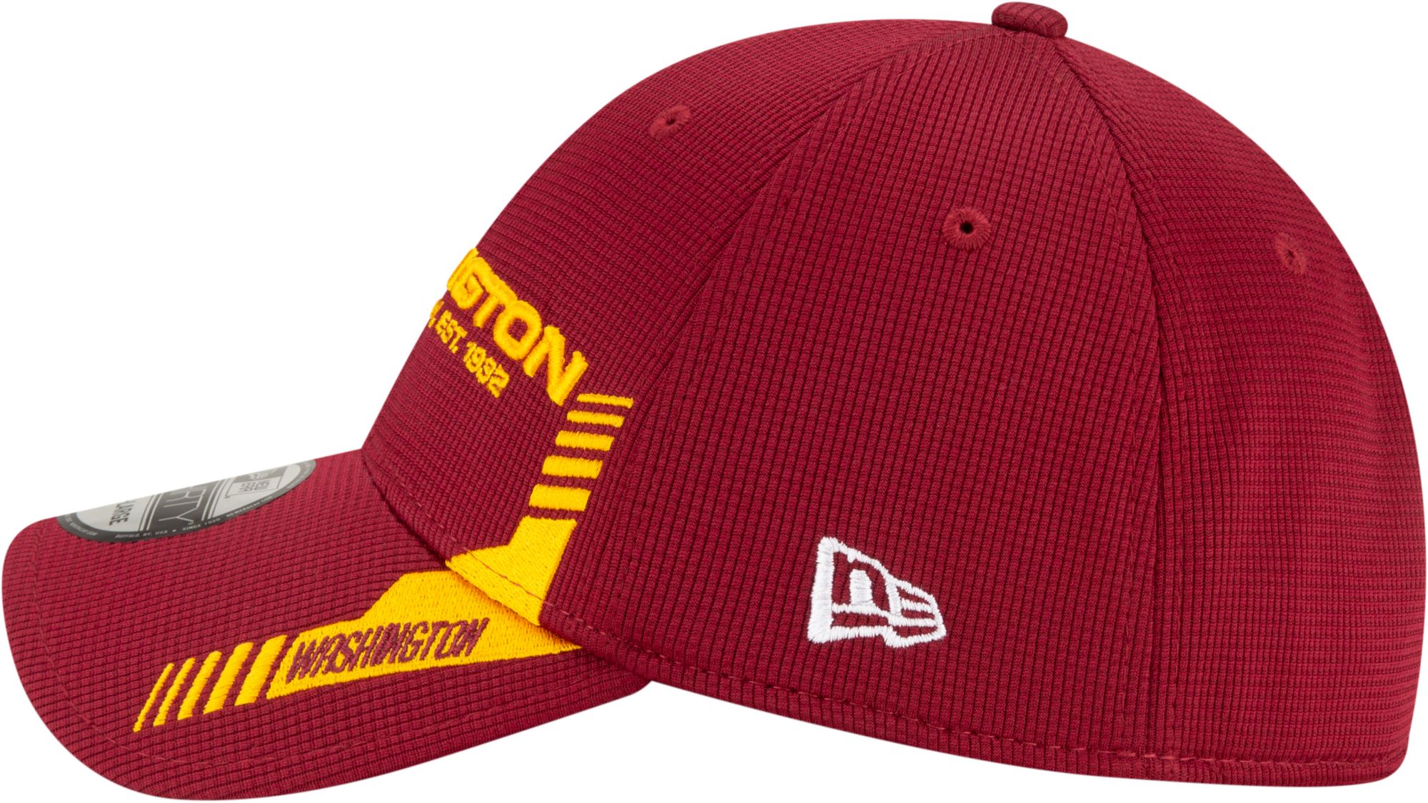 New Era Men's Washington Football Team Red Sideline 2021 Home 39Thirty Stretch Fit Hat product image