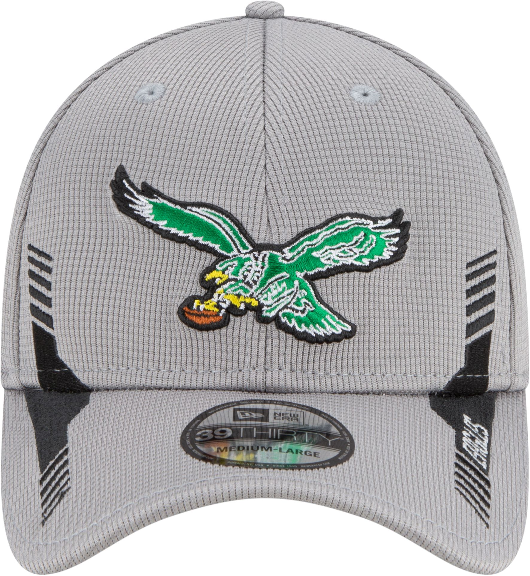 New Era Men's Philadelphia Eagles Sideline 2021 Home 39Thirty Grey Stretch Fit Hat product image