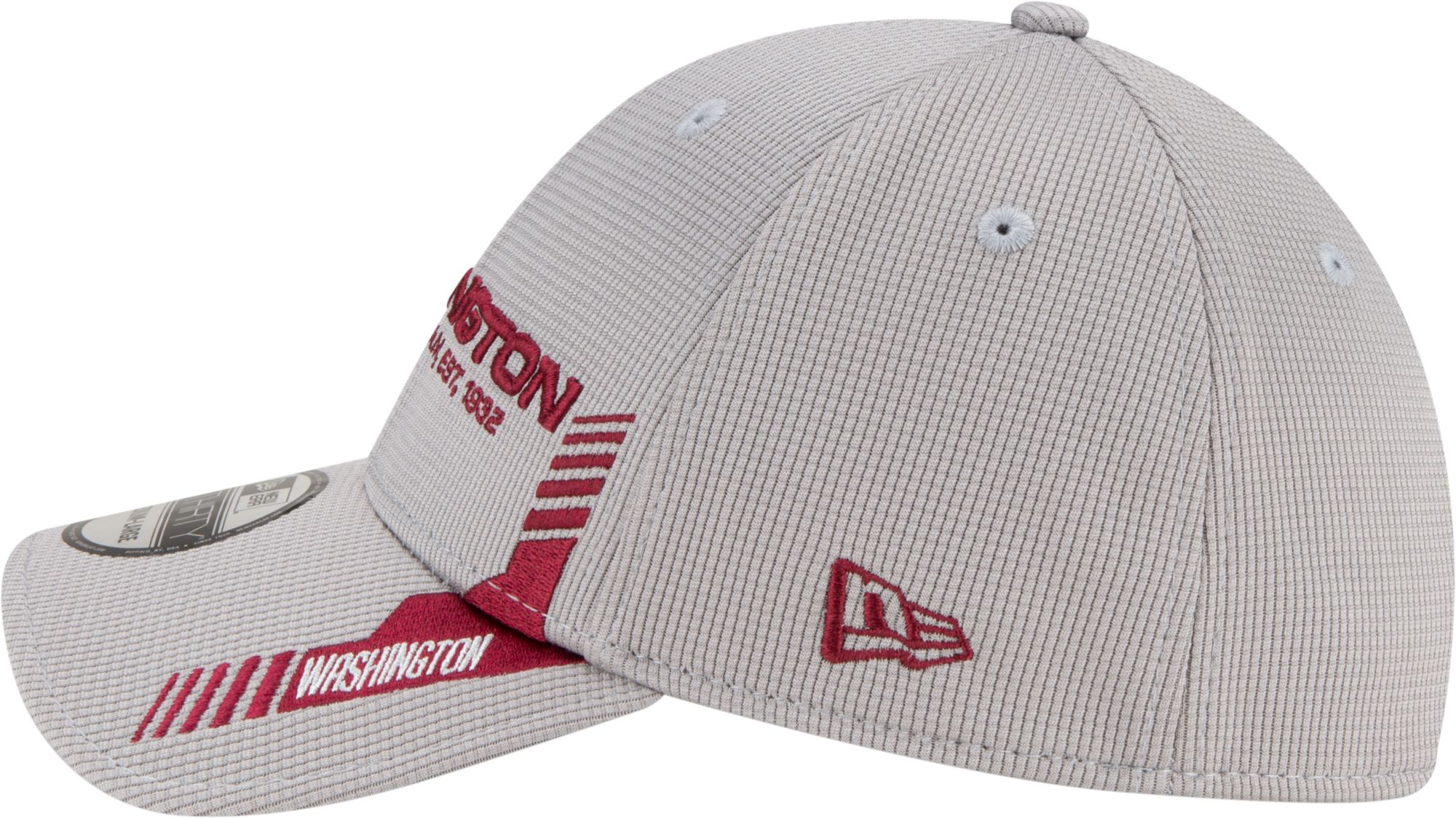New Era Men's Washington Football Team Sideline 2021 Home 39Thirty Grey Stretch Fit Hat product image