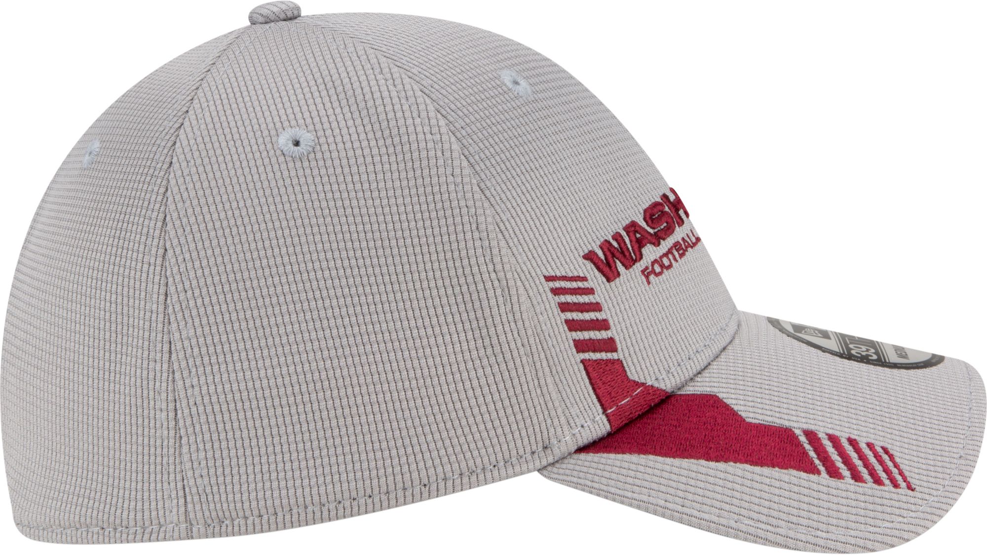 New Era Men's Washington Football Team Sideline 2021 Home 39Thirty Grey Stretch Fit Hat product image
