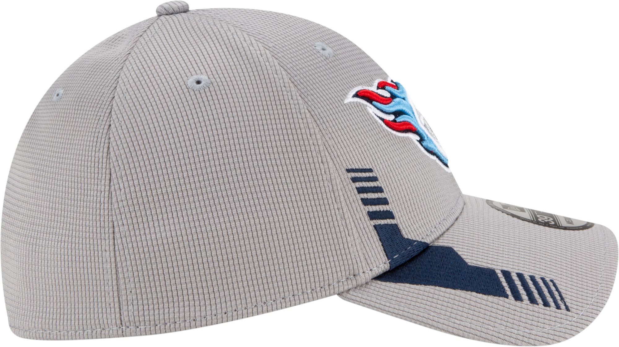 New Era Men's Tennessee Titans Sideline 2021 Home 39Thirty Grey Stretch Fit Hat product image