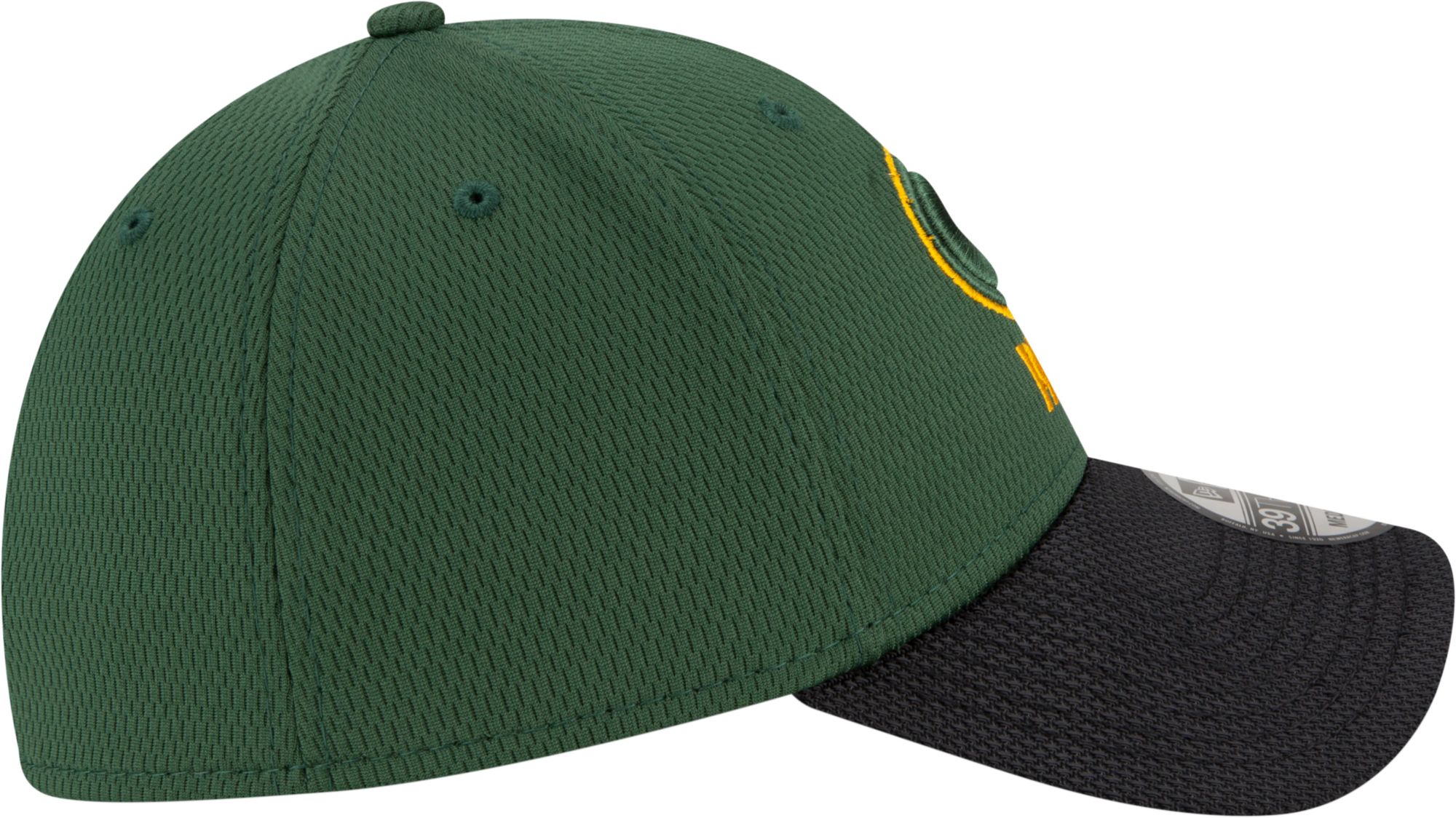 New Era Men's Green Bay Packers Sideline 2021 Road 39Thirty Green Stretch Fit Hat product image