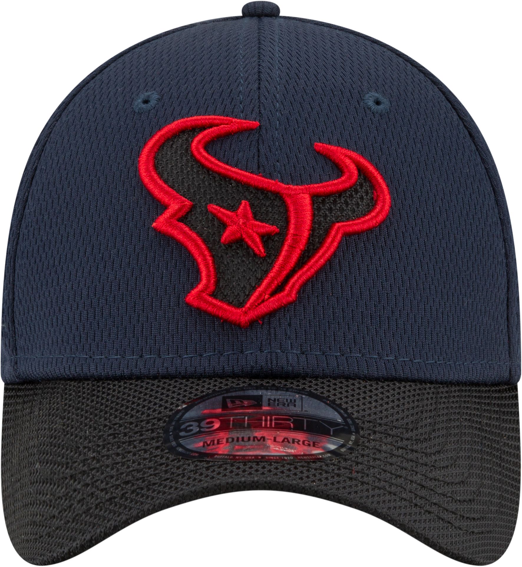 New Era Men's Houston Texans Sideline 2021 Road 39Thirty Navy Stretch Fit Hat product image