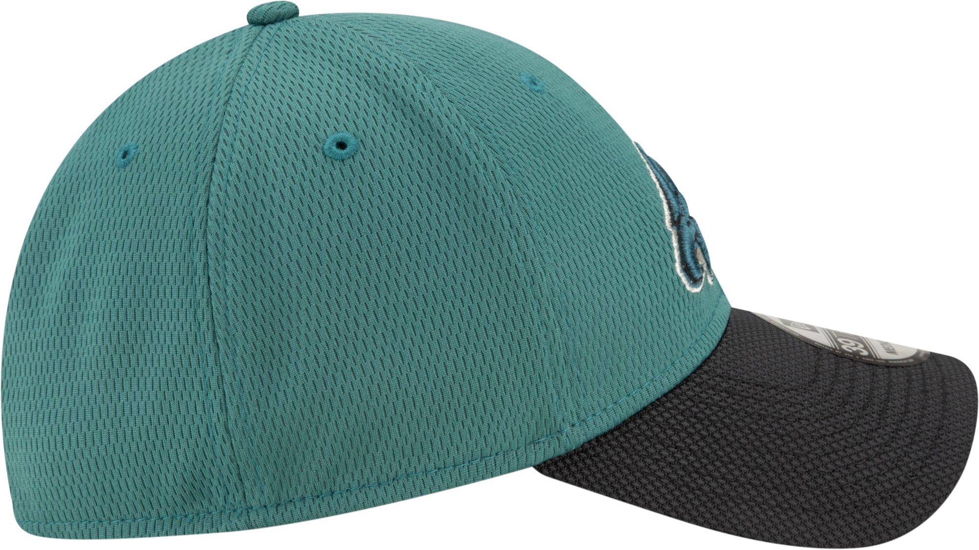 New Era Men's Philadelphia Eagles Sideline 2021 Road 39Thirty Green Stretch Fit Hat product image