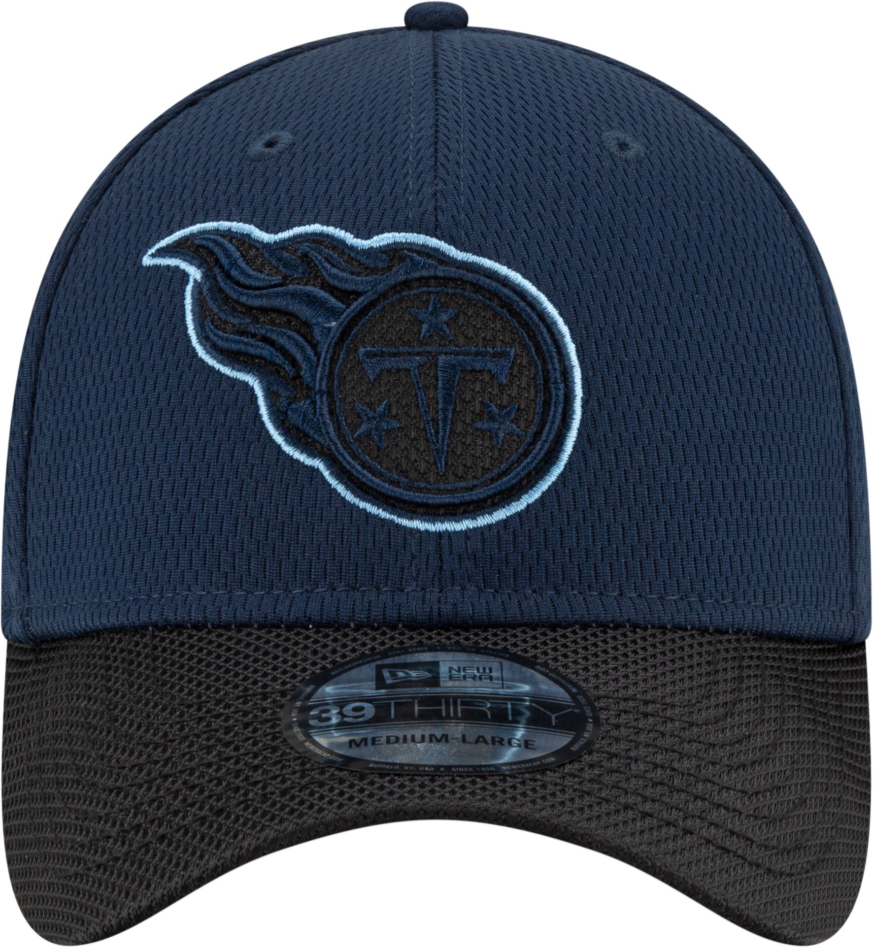New Era Men's Tennessee Titans Sideline 2021 Road 39Thirty Navy Stretch Fit Hat product image