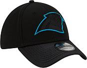 New Era Men's Carolina Panthers Sideline 2021 Road 39Thirty Black Stretch Fit Hat product image