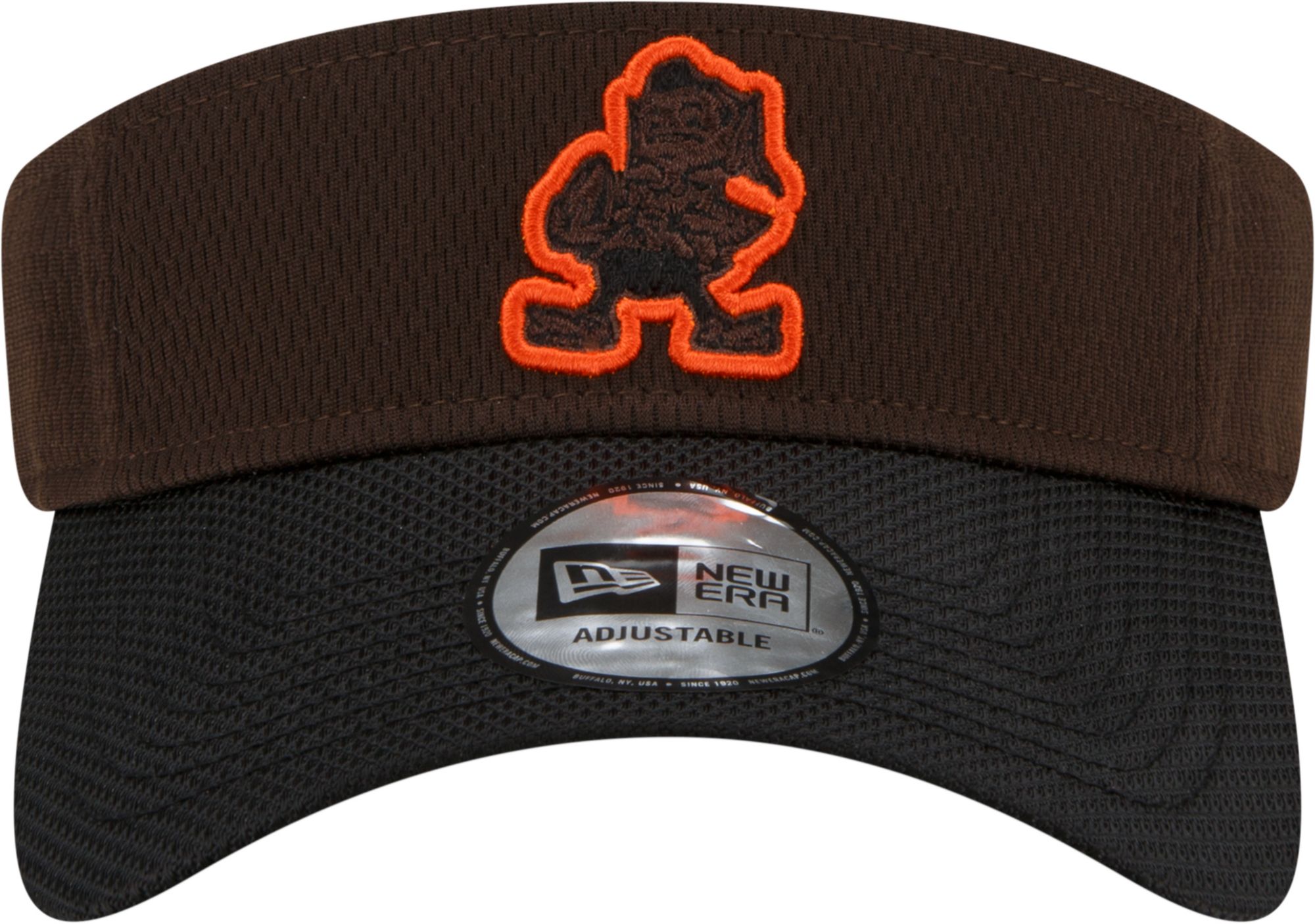New Era Men's Cleveland Browns Sideline 2021 Road Adjustable Brown Visor product image