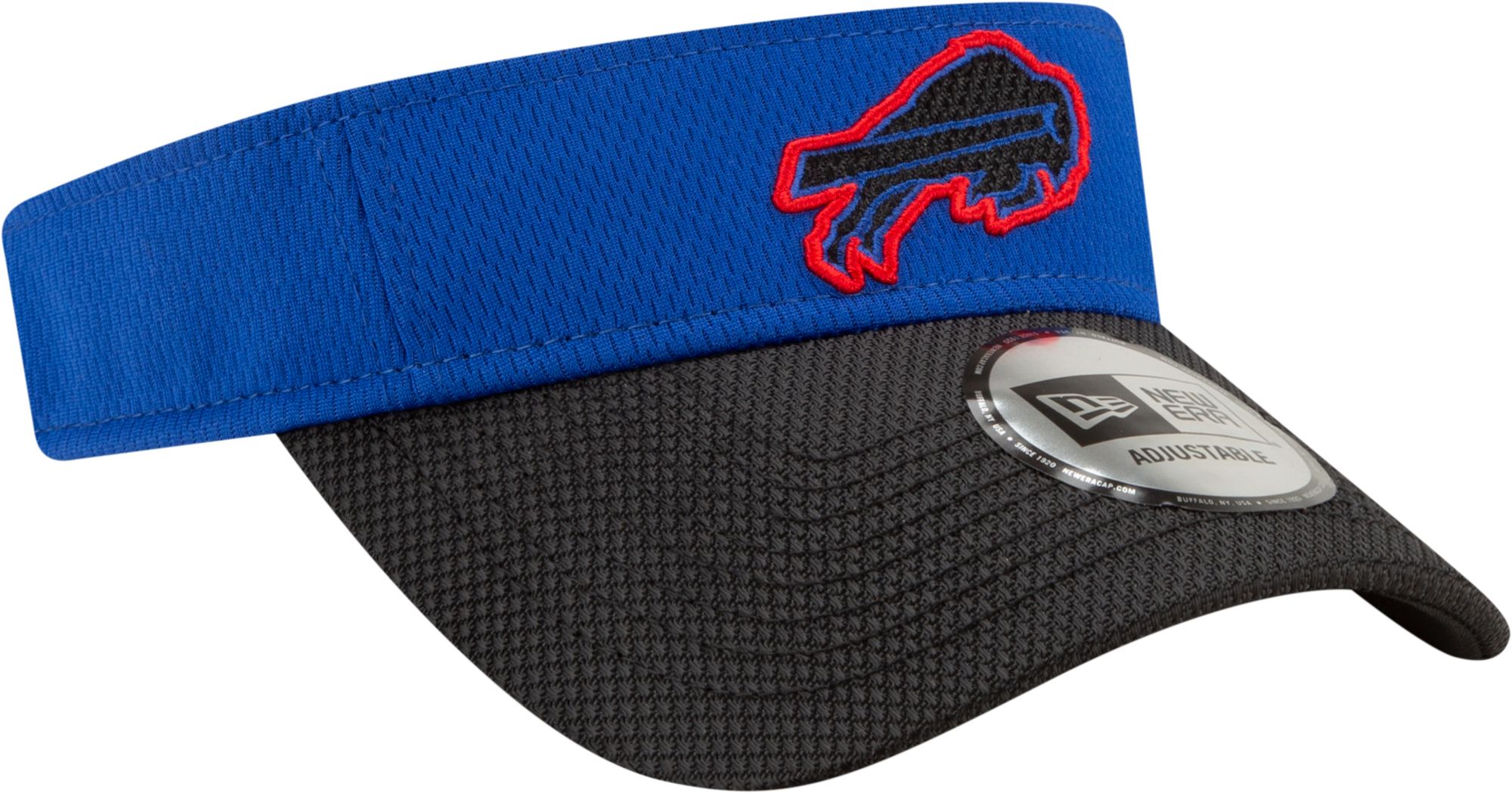New Era Men's Buffalo Bills Sideline 2021 Road Adjustable Blue Visor product image