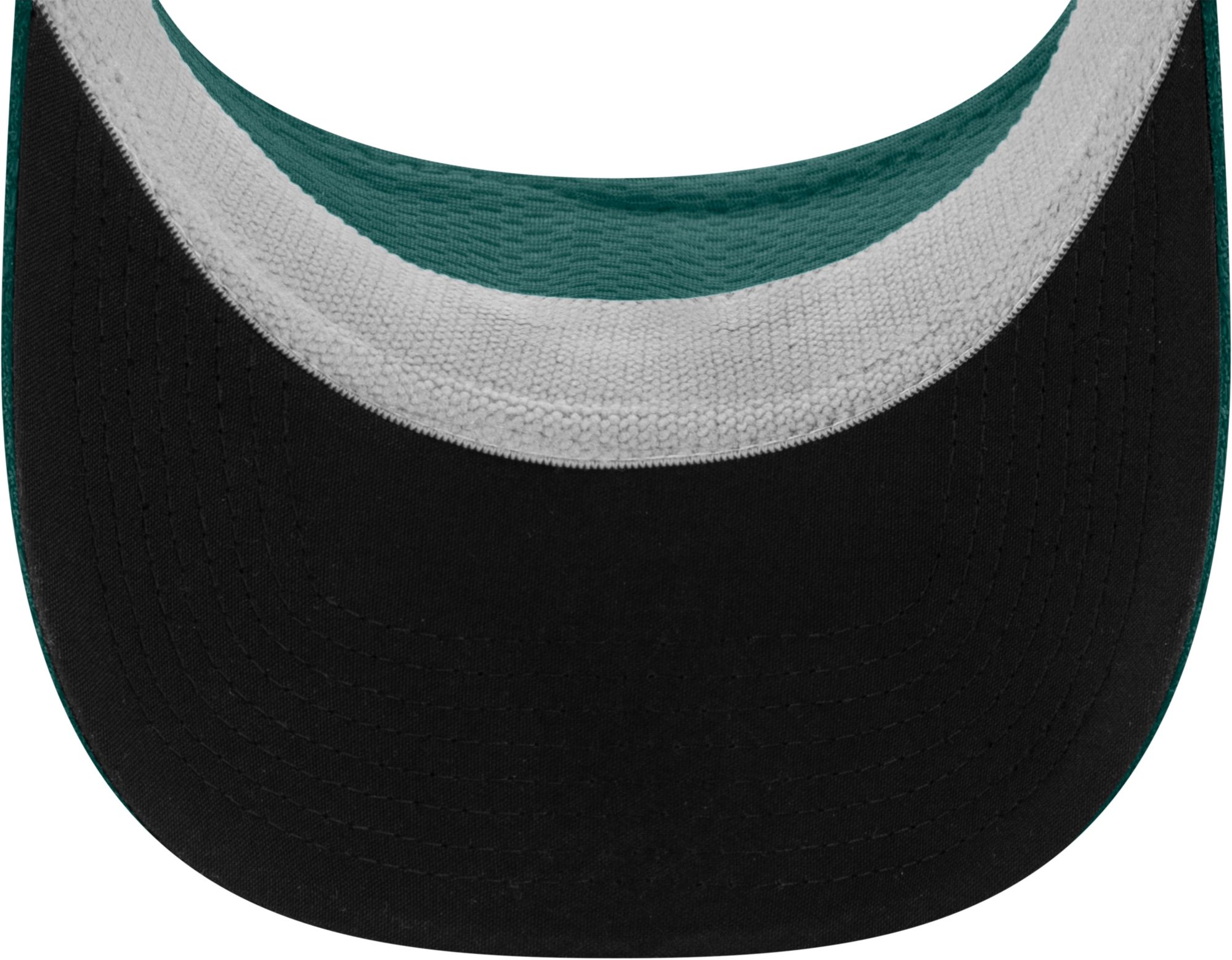 New Era Men's Philadelphia Eagles Sideline 2021 Road Adjustable Green Visor product image