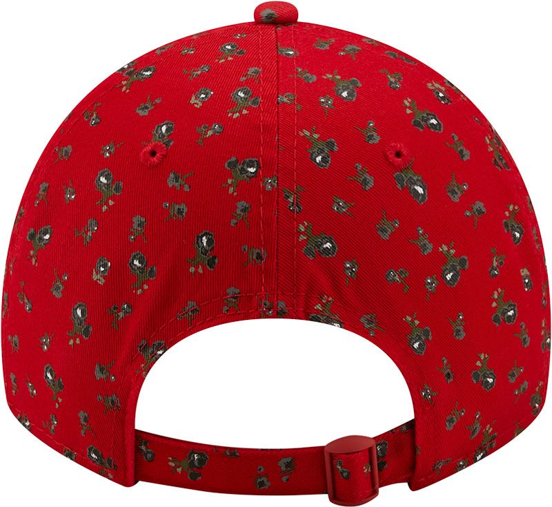 New Era Women's Ohio State Buckeyes Scarlet 9Twenty Floral Adjustable Hat product image