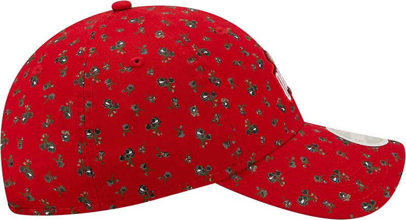 New Era Women's Ohio State Buckeyes Scarlet 9Twenty Floral Adjustable Hat product image