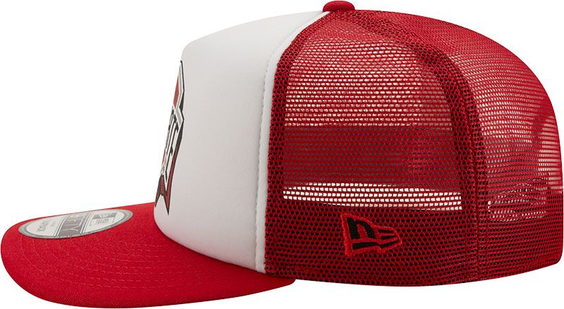 New Era Men's Ohio State Buckeyes White 9Fifty Trucker Adjustable Hat product image