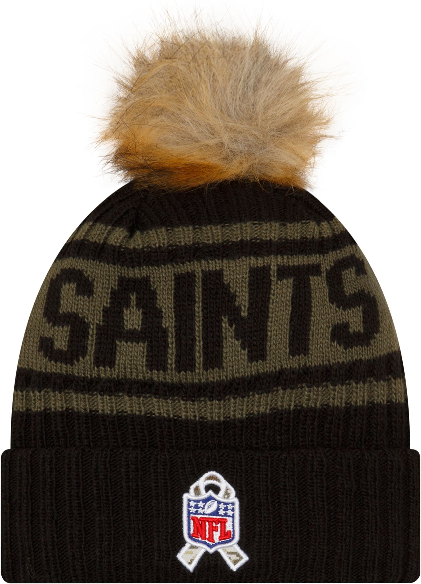 New Era Women's New Orleans Saints Salute to Service Black Knit product image