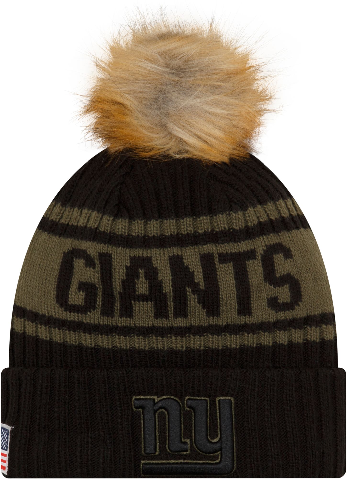 New Era Women's New York Giants Salute to Service Black Knit product image