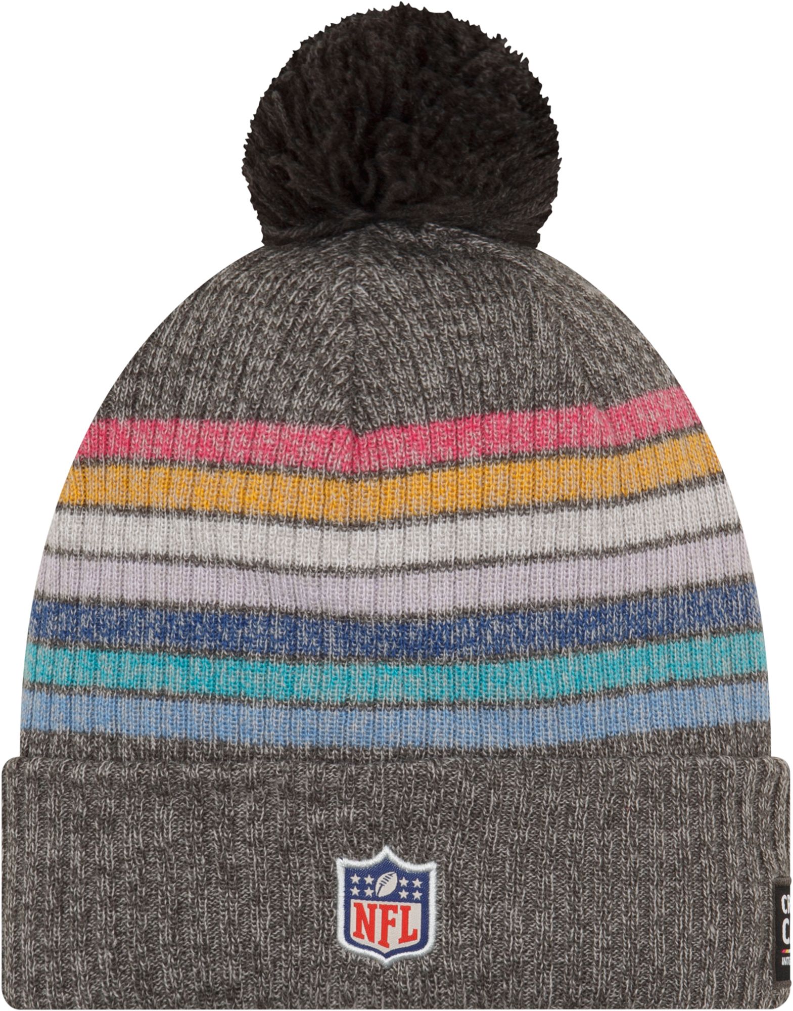 New Era Women's Houston Texans Crucial Catch Grey Knit product image