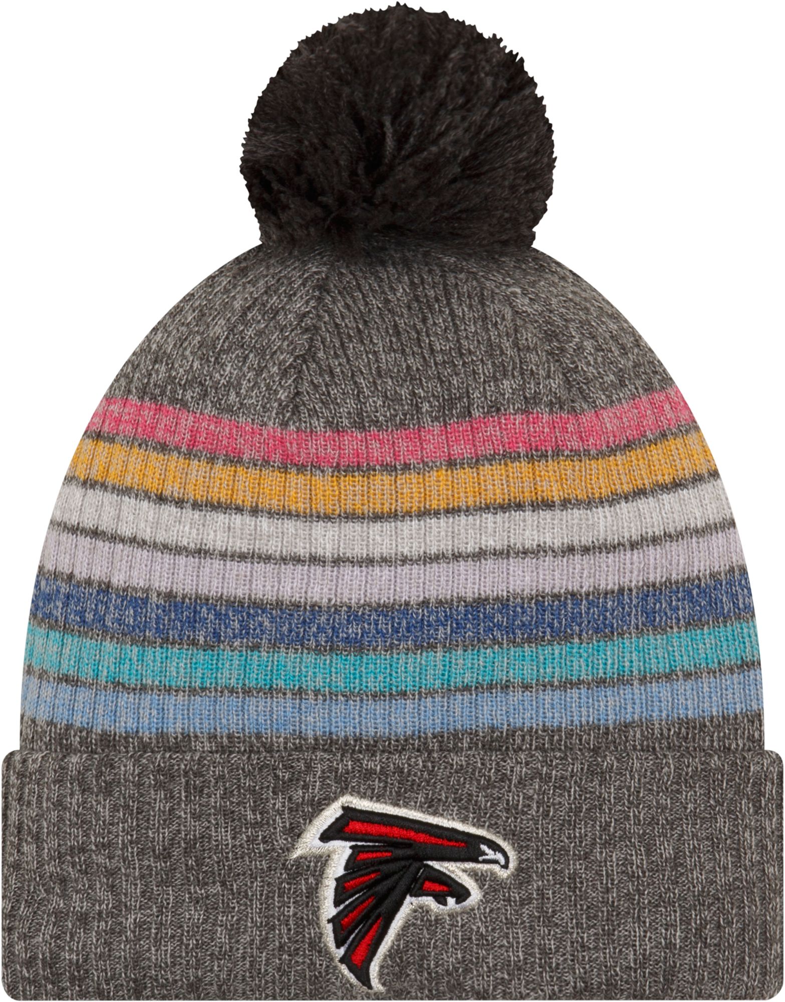 New Era Women's Atlanta Falcons Crucial Catch Grey Knit product image
