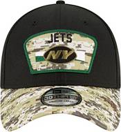 New Era Men's New York Jets Salute to Service 39Thirty Black Stretch Fit Hat product image
