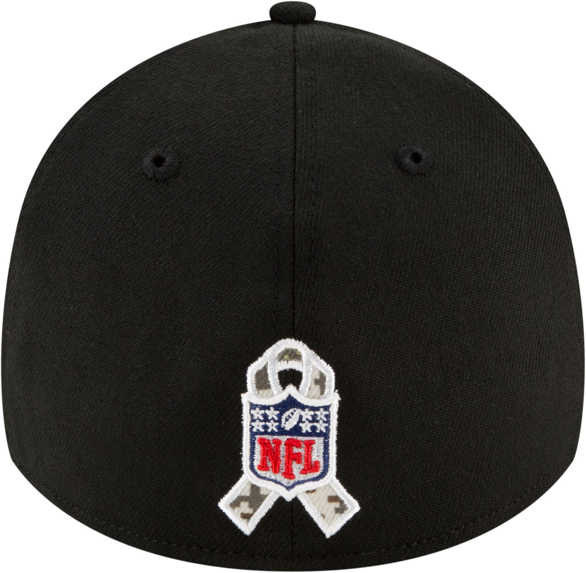 New Era Men's New England Patriots Salute to Service 39Thirty Black Stretch Fit Hat product image
