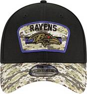 New Era Men's Baltimore Ravens Salute to Service 39Thirty Black Stretch Fit Hat product image