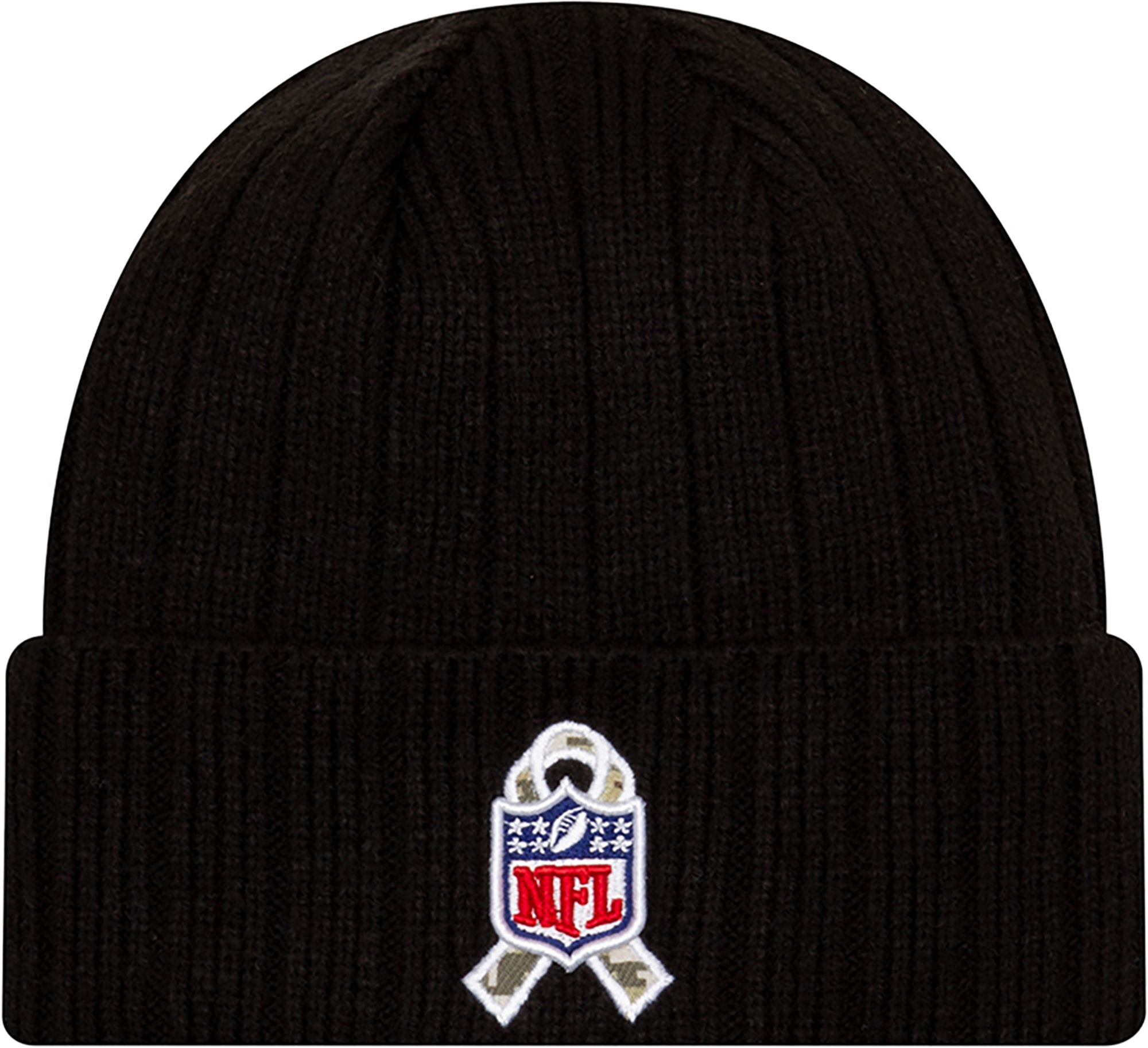 New Era Men's Kansas City Chiefs Salute to Service Black Knit product image