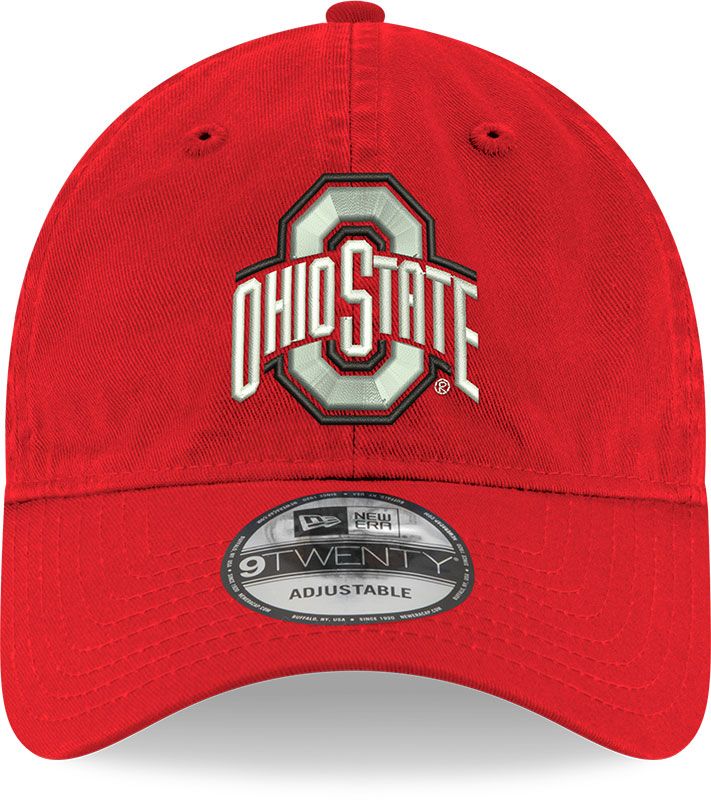 New Era Men's Ohio State Buckeyes Scarlet 9Twenty Core Classic Adjustable Hat product image
