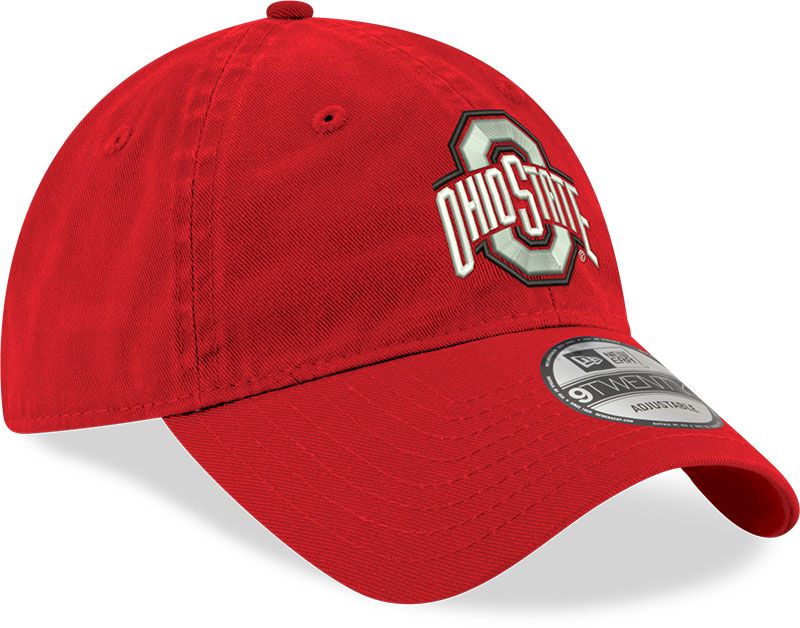 New Era Men's Ohio State Buckeyes Scarlet 9Twenty Core Classic Adjustable Hat product image