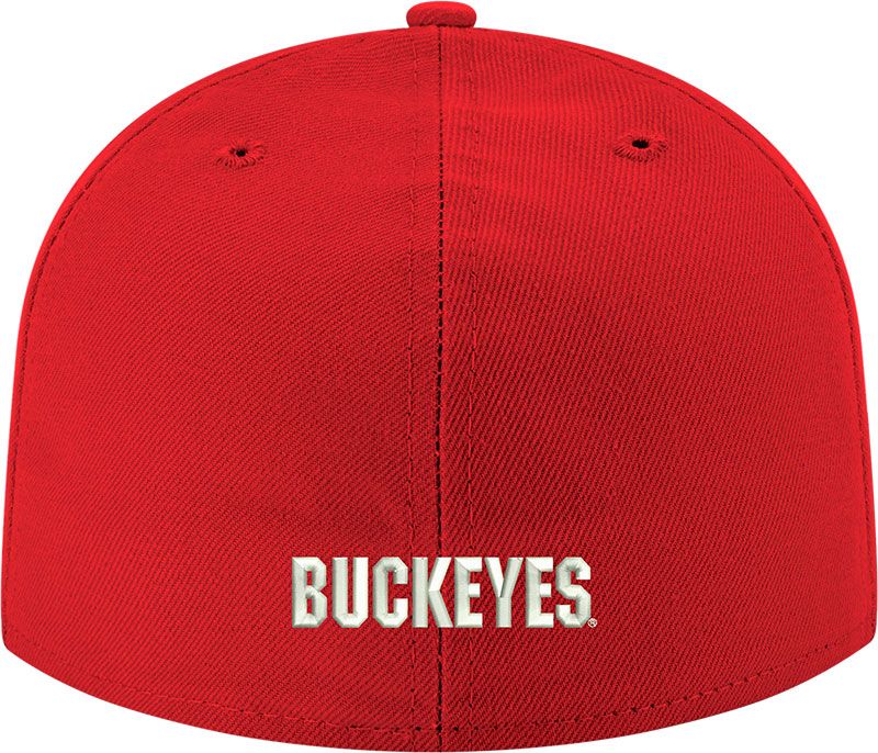 New Era Men's Ohio State Buckeyes Red 59Fifty Fitted Hat product image